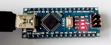 Arduino Nano blink Gif